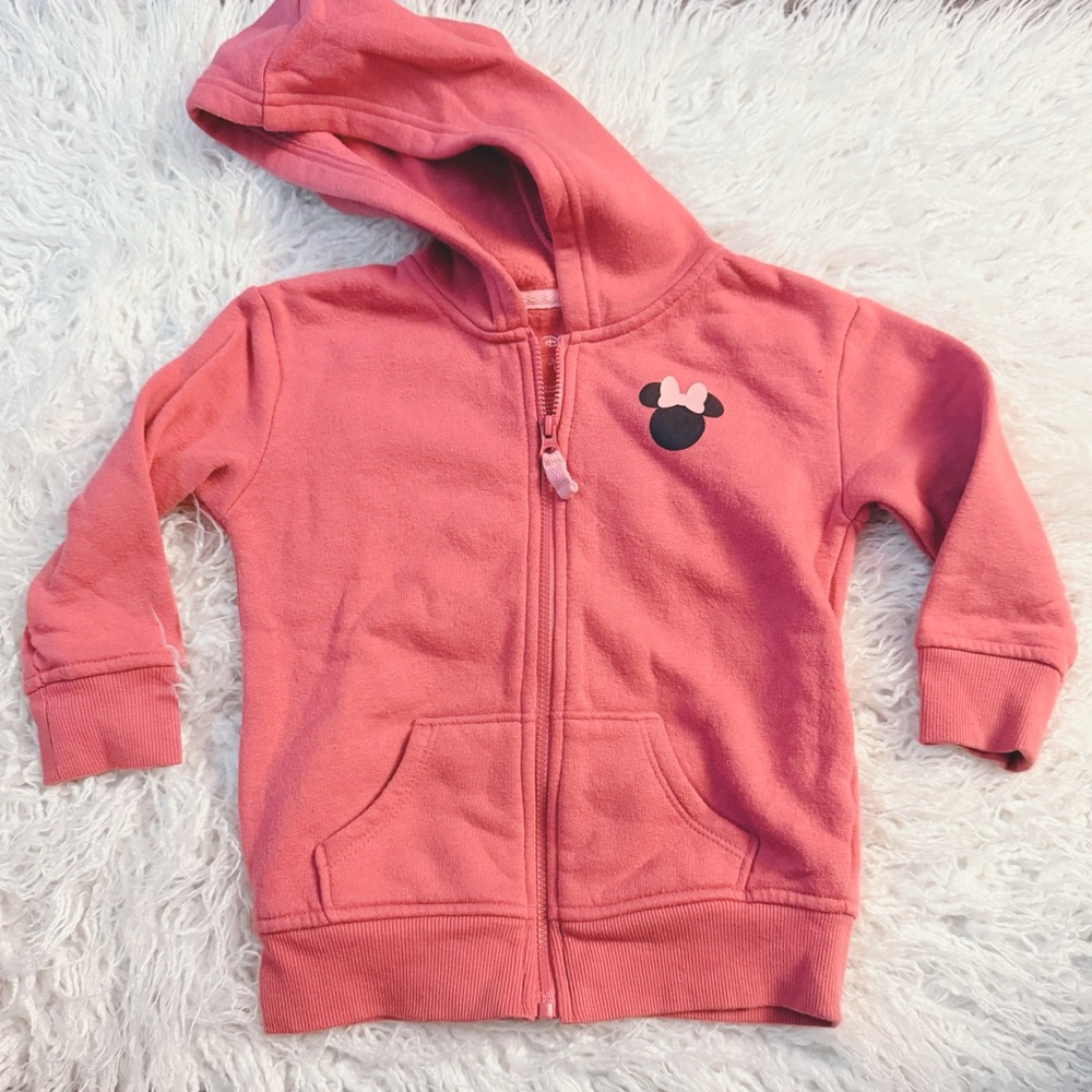 Minnie Mouse toddler zip up size 2T